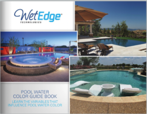 Wet Edge Pool Water Color Guide Brochure